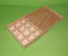 DOBOZ GYNGYKNEK 16 REKESSZEL ELHZHAT FEDLLELDszthet natr trgy Tulajdonsgok 16 egyenl rekeszes 20x20x4 cm