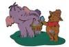 Disney Baby Habszivacs fali dekor Heffalump Hsvt