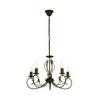 EG 86867 CATANIA Csillr 5x40W E14 antik barna arany Catania Eglo CATANIA Mediterrn csillr Csillr 5x40W E14 antik barna Catania antikbarna arany fnyerszablyzs