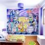 Scooby Doo s bartai fali tapta Walltastic