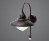 Eglo - Kltri energiatakarkos fali lmpa E27 1x22W szenzoros mag: 34, 5cm antracit/fehr bura Panama 88757 Eglo