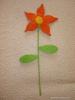 Szizl virg narancssrga 3db 50cm 1