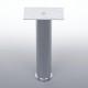 Egyenes tartoszlop krm 250 mm Brpult kiad pult tart oszlop