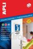 Apli 2 plys laminlt etikett 84 5 x 54 mm 60 db cmke csomag