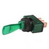 Aut kapcsol zld LED DC 12V