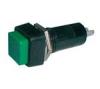 CZ-02630013-Nyomgombos kapcsol OFF-(ON)250V/1A (ngyzetes) zld