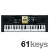 Yamaha YPT 220 szintetiztor adapterrel 61 normal billenty 375 hangszn 100 stlus 102 dal 1 One Touch belltsok stlusokhoz 32 hang polifnia