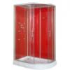 Aszimmetrikus komplett hidromasszzs zuhanykabin 80x120x215 cm balos SK120 R
