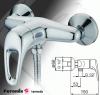 FEROMIX 81150 1 AMBRA zuhany csaptelep szettel krm fellettel Elegns nyitott fmfogantys kevers csaptelep Zuhany