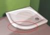 Ravak Galaxy Pro Elipso Pro 90x90 zuhanytlca ellap fehr