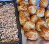 Pina Colada Coconut Cream Puff Recipe Prep