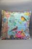 Prna madaras virgos textil 40x40cm kk rzsaszn