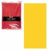 Sunshine Yellow Manyag Parti Asztaltert