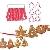 Tescoma 630914 Kiszr forma karcsonyi adventi naptr