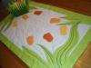 Hsvti quilt asztaltert Otthon lakberendezs Lakstextil Sajt tervezs appliklt asztaltert mrete 85 x 45 cm es Alapanyag 100 pamut kzbl Meska