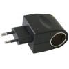 Fali szivargyjts adapter 220V 12V talakt Hasznld a laksban is szivargyjtval mkd ktyidet a szivargyjt adapter segtsgvel Tulajdonsgok LED visszajelz Egyszer hasznlni Knny s ki