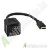HDMI eloszt NeXuS 05741 HDMI dug 2db HDMI aljzat