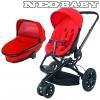 QUINNY Moodd 2in1 babakocsi sszecsukhat mzeskosrral Col Red Revolution