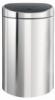 Brabantia Iker szemetes 10 23 literes manyag vdrrel Brilliant Steel sznben