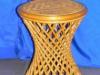 Rattan puff