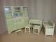 Mini konyhabtor 50 es vek konyhabtora miniatrizlva eredeti szp tiszttott llapotban Mret szekrny 93 90 27 cm asztal 40 cm magas hokedlik 25 cm magas smli 1