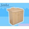 Janka pelenkz szekrny 90 es a termk slya meghaladja a 30 kg ot anyaga laminlt btorlap fikos s 2 ajts mrete 90x40x85 cm komdd alakthat az zletben