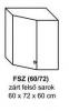 ZILLE FSZ 60x60 as fels zrt sarok elem balos