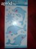 Fali dekor matrica Room Decor delfines figurkkal