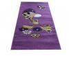 Lila kislny Gyereksznyeg 125x200 Vidm kedves lnyos gyereksznyeg Cs