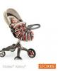 Stokke pld Knitted Blanket Brown Multi