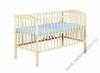 Klups Radek II kisgy 120x60 feny sosna Egyszer fa rcsos kisgy amely minden babaszobba tkletes Klups Radek II kisgy 120x60 feny sosna 60x120 cm es krbe rcsos kisgy 3 magassgba llthat m