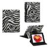 SG18679 Tok ll br Flip asztali tart funkcival zebra mints FEKETE FEHR Kompatibilis kszlkek Apple IPAD 3rd Generation Apple IPAD 4th Generation Apple IPAD 2