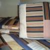 Patchwork kisgy garntra Baba mama gyerek Otthon lakberendezs Gyerekszoba Lakstextil A klnbz cskokat kombinlva s finom textlik felhasznlsval ksztett 4 rsze Meska