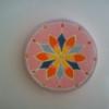 Sttben vilgt mandala Dekorci Konyhafelszerels Htmgnes Dsz 10 cm tmrj gipszbl kszlt mandala A minta egyedileg kszlt vsssel amit sttb Meska