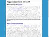 Main page screenshot of matrac tipp hu