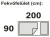 Alez vdhuzat matracokhoz gybettekhez 90x200