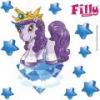A Filly Unicorn fali matrica szett Ashia 11 rszes lersa Eredeti Filly Unicorn Ashia fali matrica 11 rszes Ez a matricaszett a kvetkez karaktereket tartalmazza 1 Ashia 10 pillangcska Mrete 30x3