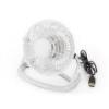 Asztali ventiltor USB csatlakozval fehr
