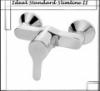 Ideal Standard Slimline II zuhanycsap B 8586 AA Termkadatok Egykaros fali zuhany csaptelep kiegsztk nll 40 mm IS Click kartus forrvz