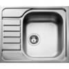 Rozsdamentes mosogat 1 medence 1 2 csepptlca Pultbapthet 1 medence 1 2 csepptlca Mrete 580x500 mm Medencemret 340x400x160