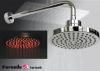 MPL Fali 1 ledes fali esztets zuhanyfej Hydropower zuhanyfej fali csatlakoz csvel 4 egymsba tmen szn vzramls ltal generlt LED vilgtssal Kerek Mret 20x20 cm