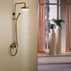 Antik rz kd zuhany csaptelep 8 inch zuhanyfej kzi zuhany