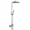 Tres Lex Tres 2 funkcis termoszttos zuhany csaptelep 25x25 cm tmrj fejzuhannyal s zuhanyszettel krm 190213