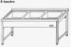 Hrom medencs nagykonyhai mosogat 2350 800mm
