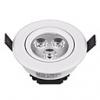3W modern LED es mennyezeti lmpa integrlt fehr festkkel rnykban