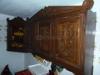Elad a kpen lthat kzzel faragott cseresznye tlal garnitra Als szekrny 123x90x50 cm Fels szekrny 120x26x62 cm 2