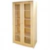 Duna 2 ajts vitrines feny szekrny 80x187x45