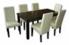 6 db Berta szk tbbfle vlszthat texilbr s pcsznnel Berta asztal ger calvados szilva s wenge sznekben 160x80 cm 200x80 ig bvthet Szlltsi dj az orszg brmely pontjra 5990
