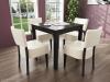 RMA GARNITRA BERTA ASZTALLAL 4 db Rma szk Berta asztal 80cm x 80cm BERTA ASZTAL 80cm x80cm ra 20385 db Asztal sznei wenge calwados ger Rma szk ra 14560 szk Sznei wenge lb beige mbr weng