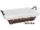Fonott kosr textil bls Mrete 43 x 33 x 12 cm Tbbfle fonat illetve blsszn